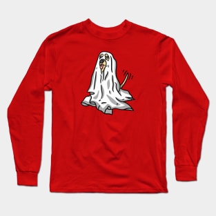 Dog ghost Long Sleeve T-Shirt